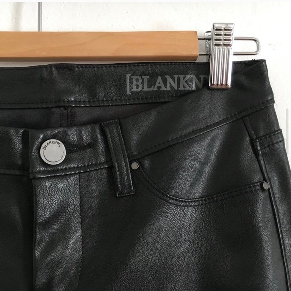 Blank NYC Faux leather Mid Rise Skinny - Picture 5 of 8